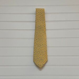 Vineyard Vines Yellow & Blue Whale Tie